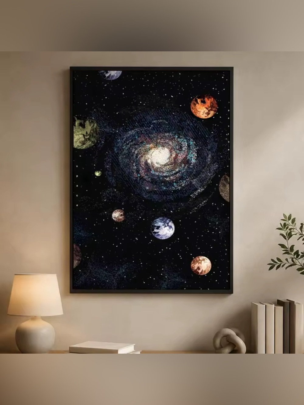 Psychedelic Galaxy Universe Wall Decor Tapestry